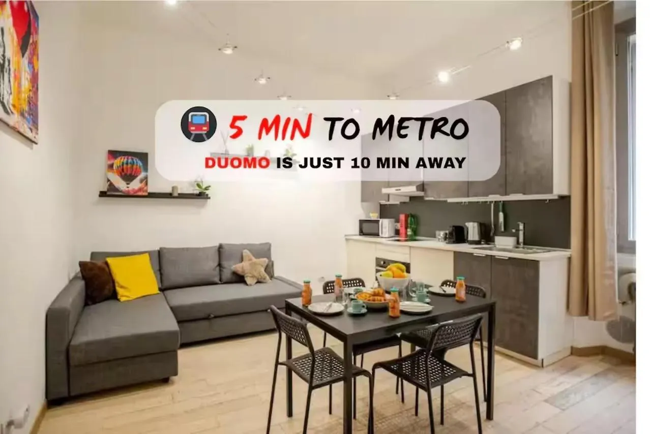 Ferienwohnung I Simple & Smart I Prime Location, Metro Nearby Mailand
